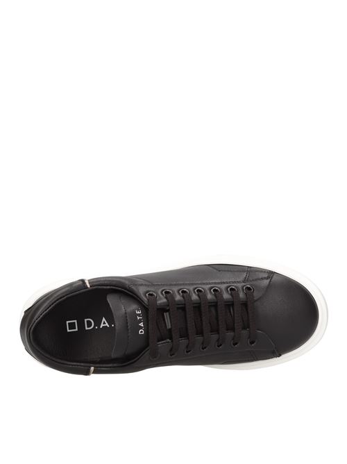 Leather sneakers D.A.T.E. | SFERA CALFNERO